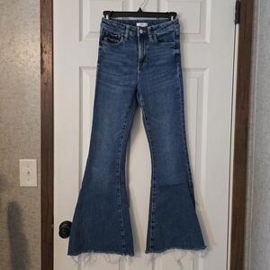 Forever 21 Blue Flare Jeans